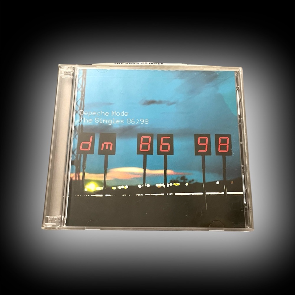 Depeche Mode "The Singles 86-98" 2 Disc Set Vintage New-Wave Techno-Pop Emo-Goth